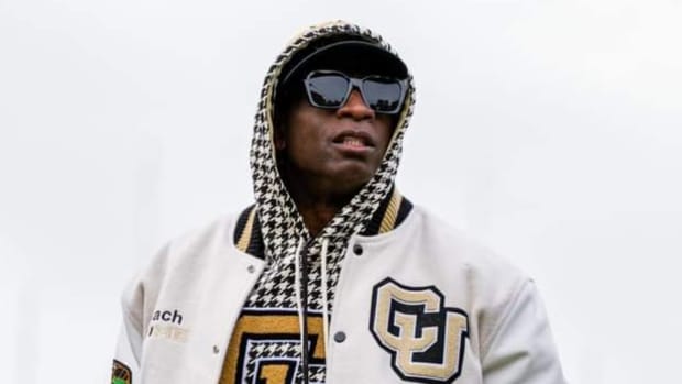 Deion Sanders at Folsom Field